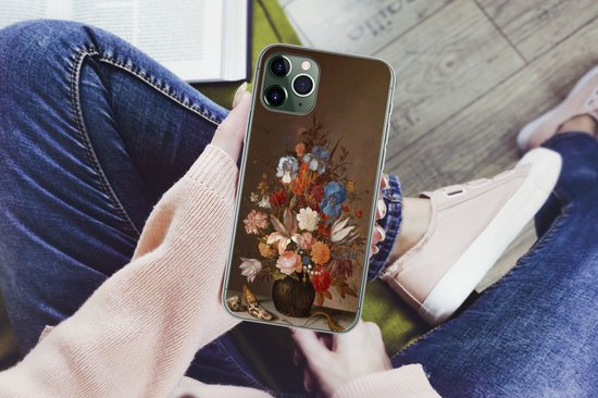 Coque iPhone 11 Pro Max - Nature morte aux fleurs - Art - Maîtres anciens - Siliconen
