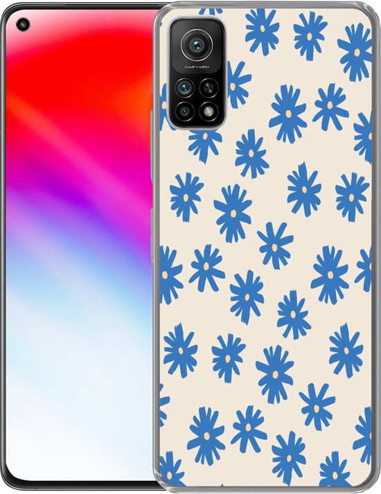 Coque Xiaomi Mi 10T 5G - Bloem - Motif - Minimalisme - Siliconen