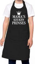 Mama s keukenprinses Keukenschort kinderen/ kinder schort zwart voor meisjes