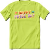 Pride Day | Pride T-Shirt | Grappig LHBTIQ+ / LGBTQ / Gay / Homo / Lesbi Cadeau Shirt | Dames - Heren - Unisex | Tshirt Kleding Kado | - Groen - M