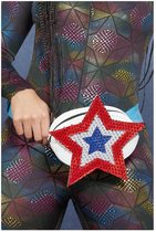 Fever Kostuumtas Americana Sequin Star Bum Bag Multicolours