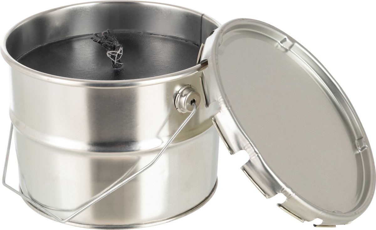 J-Line Outdoor - Buiten - Sfeerkaars - Zwart - 50Uur