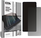 dipos I Privacy-Beschermfolie mat compatibel met Motorola Edge X30 Privacy-Folie screen-protector Privacy-Filter (expres kleiner dan het glas omdat het gebogen is)