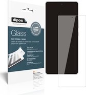 dipos I 2x Pantserfolie helder compatibel met ZTE Axon 30 Ultra Beschermfolie 9H screen-protector (expres kleiner dan het glas omdat het gebogen is)