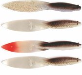 Eurocatch Fishing Beavertail - Roofvis Softbait Set - Oranje