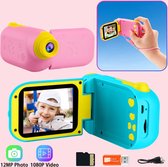 Digitale Videocamera voor Kinderen | 2.4 Inch LCD scherm | Speelgoed Foto Camera - Roze