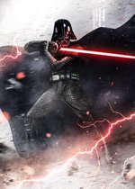 Komar Star Wars Vader Dark Forces Vlies Fotobehang 200x280cm 4-Banen