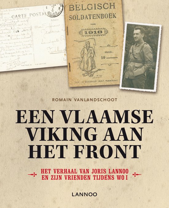 Cover van het boek 'Een Vlaamse Viking Aan Het Front'