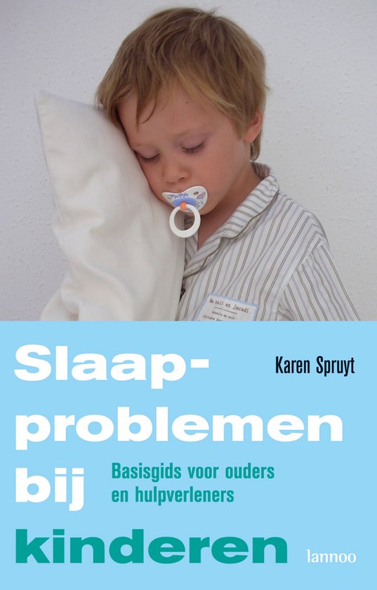 Cover van het boek 'Slaapproblemen bij kinderen' van K. Spruyt