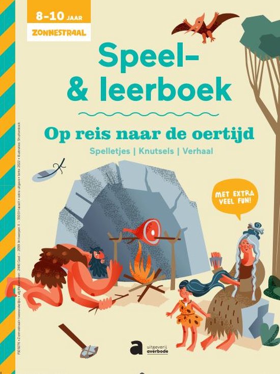 Speel- en leerboek - Op reis naar de oertijd - cover