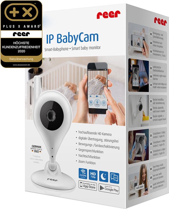 Reer HD IP BabyCam - slimme babyfoon van Reer — afbeelding 5