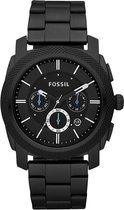 Fossil Machine FS4552IE Herenhorloge 45 mm - Zwart