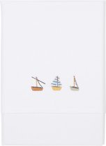 Little Dutch Ledikantlaken Sailors Bay Geborduurd 110 x 140 cm