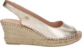 Fred de la Bretoniere 153010242 Espadrilles - Met Sleehak - Dames - Goud - Maat 38