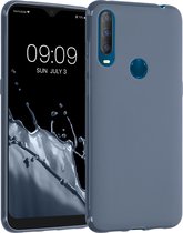 coque kwmobile pour Alcatel 1S (2020) - Coque pour smartphone - Coque arrière gris ardoise