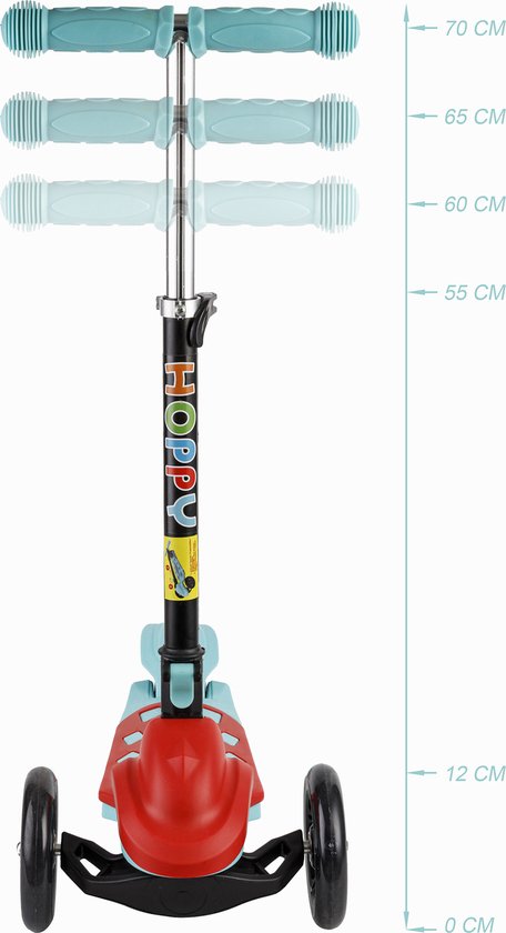 Retro verstelbare rolschaatsen lichtgevende LED wielen Noa Zwart RAVEN