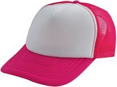 Niltons Pet Trucker Junior 56 Cm Nylon Roze/wit One-size