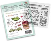 Donuts About You Clear Stamps (PD8117)