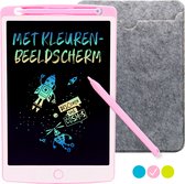 LCD Tekentablet Kinderen "Roze" 8.5 inch - Kleurenscherm - Speelgoed Meisjes - Educatief Speelgoed Meisjes - 3 jaar - 4 jaar - 5 jaar - 7 jaar - 8 jaar - Kids Tablet - Drawing Tabl