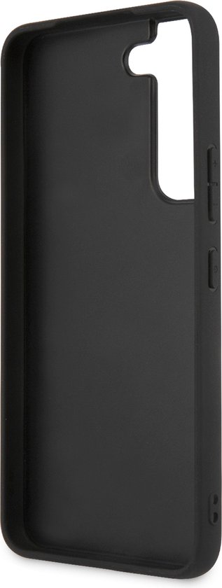 Guess Golden Logo Samsung Galaxy S22 hoesje - Bruin