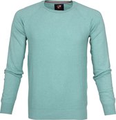 Suitable - Katoen Sweater Ben Sea Green - XL - Modern-fit