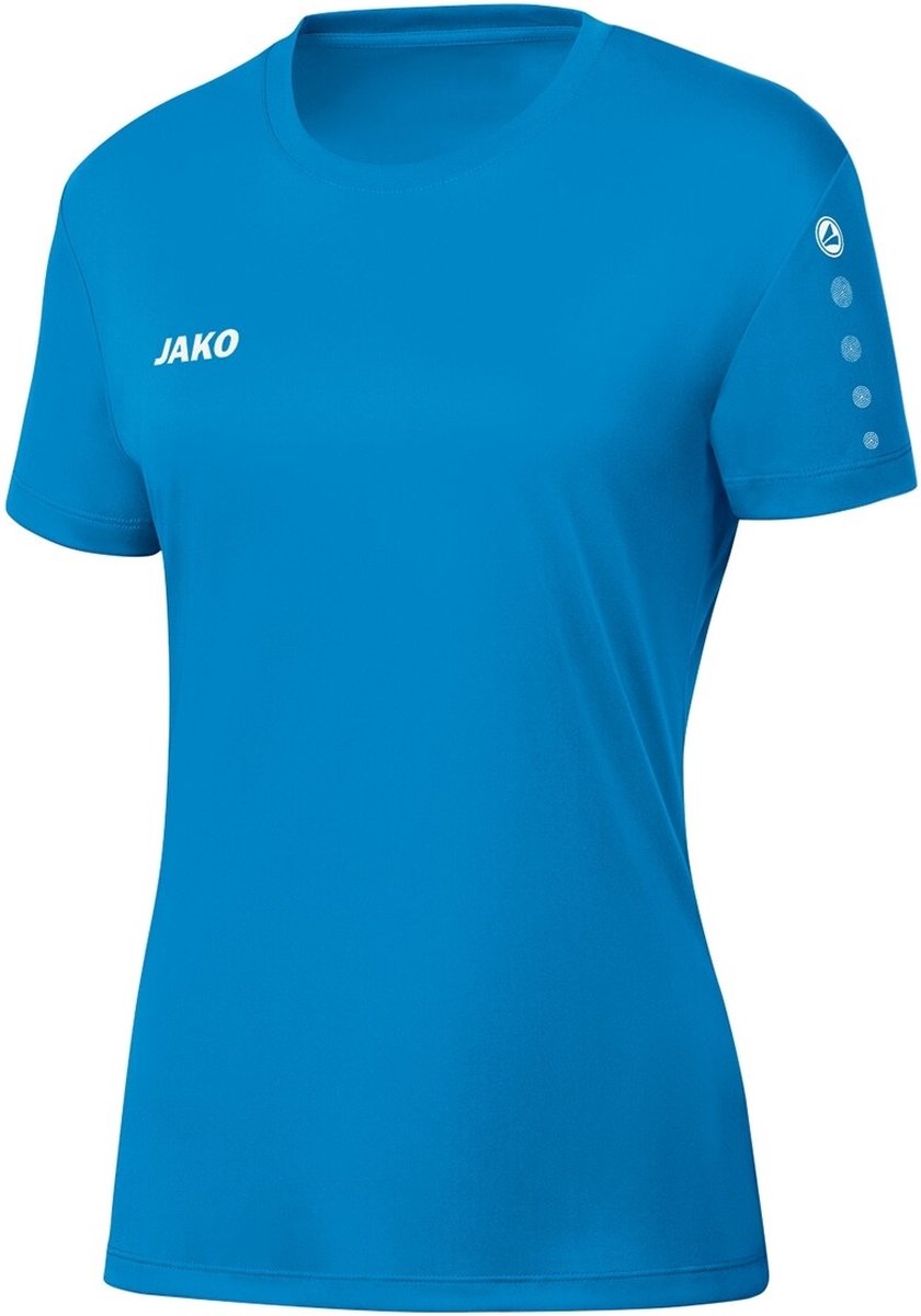 Jako - Jersey Team Women S/S - Shirt Team KM dames - 36 - Blauw