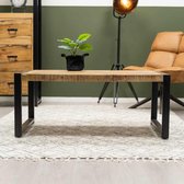 HUUS Table basse Britt - Table basse en bois de manguier pour l'intérieur - Standard : 110x60x45 cm