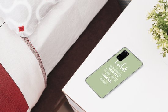 Coque Samsung Galaxy S20 - Mariée - Citations - Mariage - Siliconen