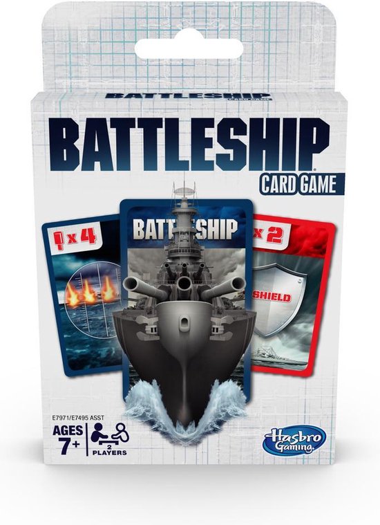 Afbeelding van het spel Hasbro E7971GC0 bordspel Battleship Kaartspel Gelukspel