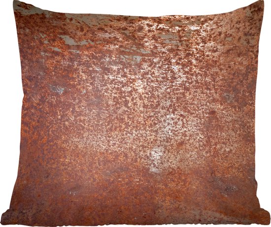 Coussins Coussins décoratifs - Oreillers Salon - 45x45 cm - Acier - Rouille - Bronze