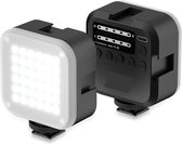 Video Licht - Studio Lamp - Led Licht - Professioneel Gebruik - Video’s - Foto’s - Camera Licht - Uitstekende lichtinval - Zwart