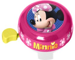 foto van Disney Minnie Mouse Fietsbel - 60 mm - Roze