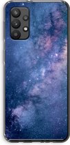 Case Company® - Galaxy A32 4G hoesje - Nebula - Soft Case / Cover - Bescherming aan alle Kanten - Zijkanten Transparant - Bescherming Over de Schermrand - Back Cover