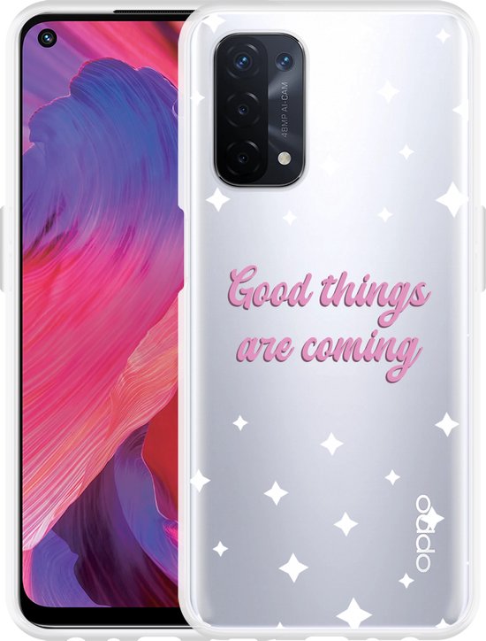 IMOSHION EasyGrip Backcover Geschikt Voor Oppo A60 4G Telefoonhoesje Voor Oppo A60 4g Lichtblauw 147585278