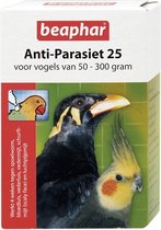 Beaphar anti-parasiet 25 - vogel 50-300 gram