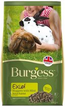 Burgess Excel Rabbit Adult Konijnenvoer - 2 KG