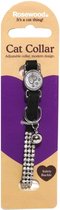 Kattenhalsband Diamant - 24X1.6 CM
