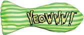 Yeowww! Vis Sardientje - Catnip Kattenkruid Speeltje voor Katten - Gestreept - 7.5 cm