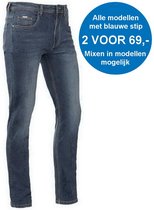 Brams Paris - Heren Jeans - Lengte 34 - Jason - Stretch - Medium Blue