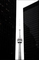Walljar - Toronto - CN Tower - Muurdecoratie - Plexiglas schilderij
