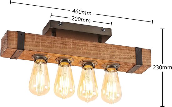 Plafondlamp 4 spots online kopen, diverse designs