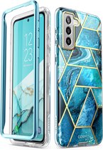 Cosmo 360 hoesje met screenprotector Samsung S22 Plus - Ocean