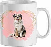 Mok Australian shepherd 5.1| Hond| Hondenliefhebber | Cadeau| Cadeau voor hem| cadeau voor haar | Beker 31 CL