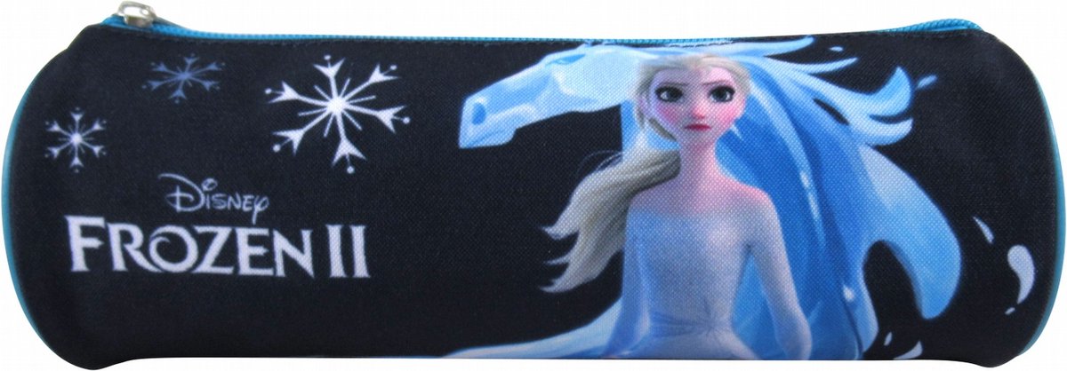 Disney Etui Frozen Meisjes 21 X 10 Cm Polyester Donkerblauw