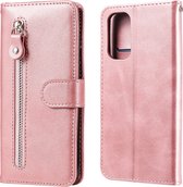 Fonu Wallet hoesje Oppo Find X3 lite - Oppo Reno5 5G - Rosegoud