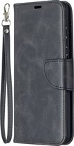 Mobigear Telefoonhoesje geschikt voor Samsung Galaxy A52 Hoesje | Mobigear Excellent Bookcase Portemonnee | Pasjeshouder voor 3 Pasjes | Telefoonhoesje voor Pinpas / OV Kaart / Rijbewijs - Zwart