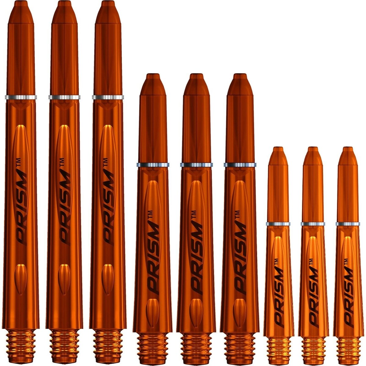 Winmau Prism Shaft Orange - Dart Shafts Short