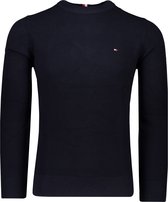 Tommy Hilfiger Trui Blauw Normaal - Maat S - Heren - Lente/Zomer Collectie - Katoen