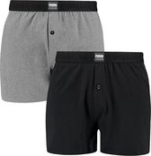 Puma Boxershorts Loose Fit Jersey Black Combo 2-Pack