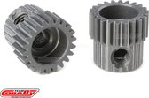 Team Corally - 64 DP Motortandwiel - Kort - Hard geanodiseerd AL7075 - 22 Tanden - Motoras dia. 3.17mm